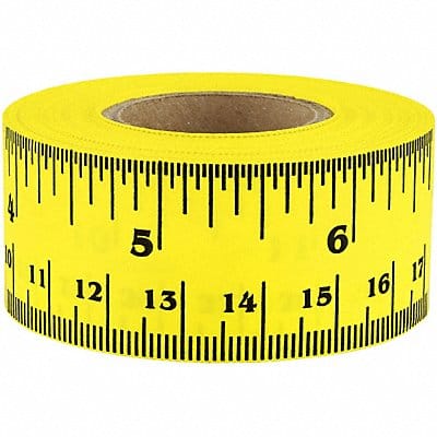 Adhesive Backed Tape Measure 1 x 500 In