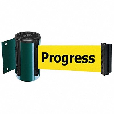 D0088 Belt Barrier Green Belt Color Yellow