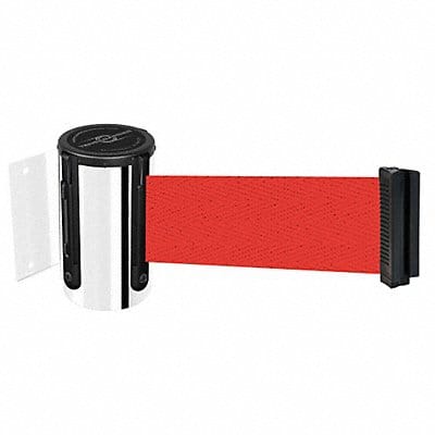 D0089 Belt Barrier Chrome Belt Red