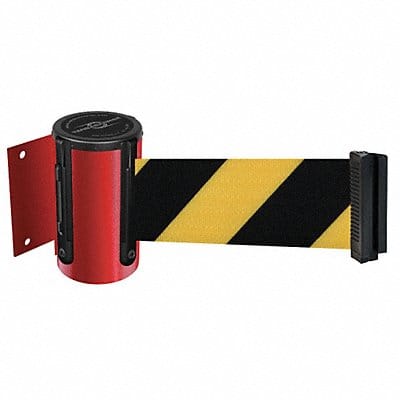 D0094 Belt Barrier Red Belt Yellow/Black