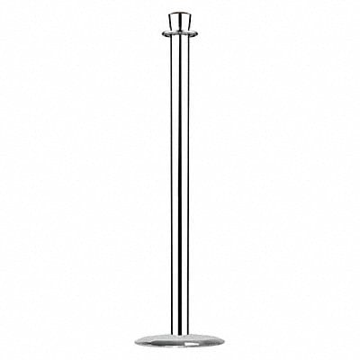 Urn Top Rope Post Satin Chrome