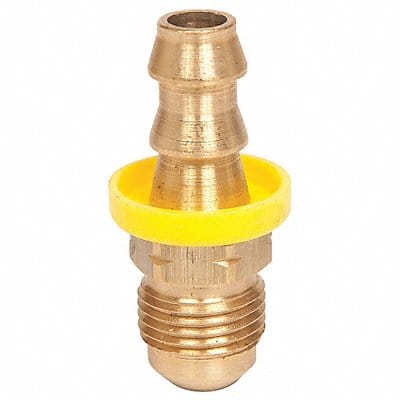 Push on Hose Fitting 3/8 x3/8 BarbxJIC