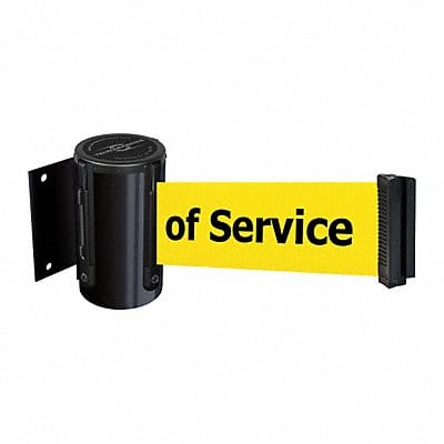 D0088 Belt Barrier Black Belt Color Yellow