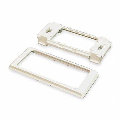 Twin Cover Device Bracket White