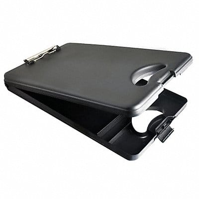 Storage Clipboard Letter Sz Plastic Blk