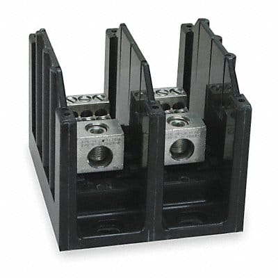 Power Distr Block Al/Cu 600V AC/DC