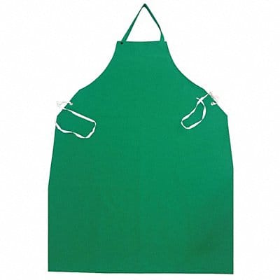 Bib Apron Universal Green PVC/Polyester