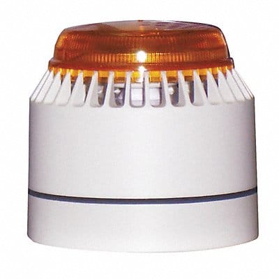 Horn Strobe White/Amber ABS 18 to 30VDC