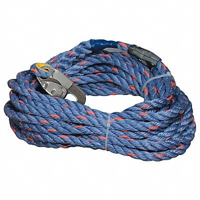 Vertical Rope Lifeline Single Snap Hook