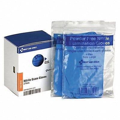 Disposable Gloves Nitrile Blue PK4