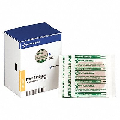 Bandage Plastic 1-1/2 In L PK10