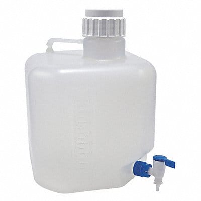 Carboy 20 L 419 mm H White