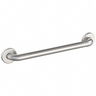 Grab Bar SS Peened Satin 24 in L