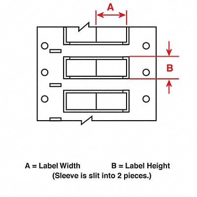 Wire Sleeve Use with Ribbon 356127 Black