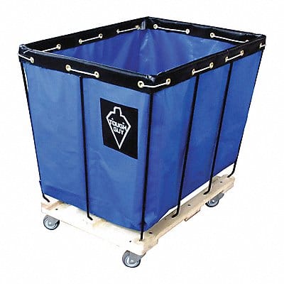 Basket Truck 12 Bu. Cap. Blue 36 in L