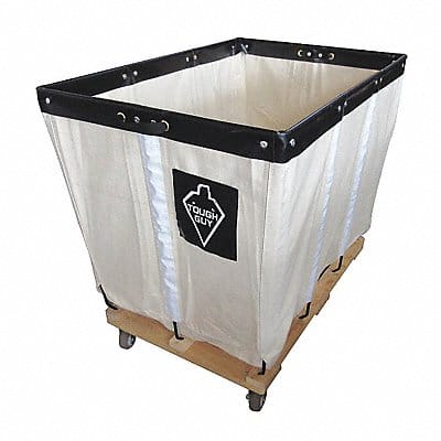 Basket Truck 6 Bu. Cap. White 30 in L