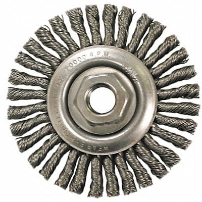 Twist Wire Wheel Brush 4 in.