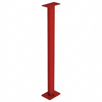 Scale Column Red 48 in H 6 in W