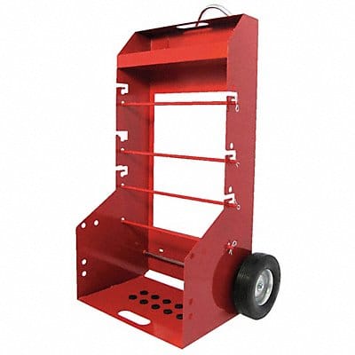 Wire Spool Cart Portable H 51-3/8 In