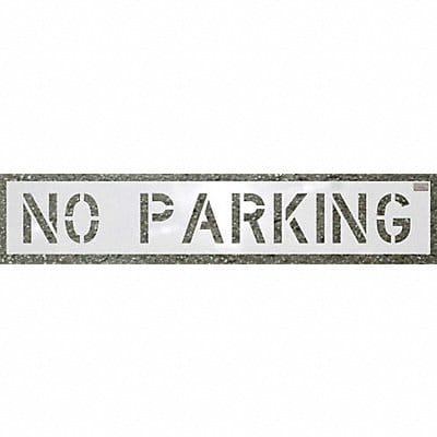 Stencil No Parking 10 x 36 In.