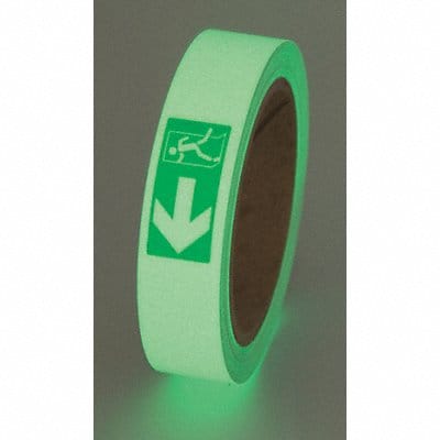 Floor Tape Green/White 1 inx30 ft Roll