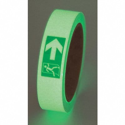 Floor Tape Green/White 1 inx30 ft Roll