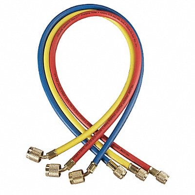 Manifold Hose Set 48 In Red Yellow Blue