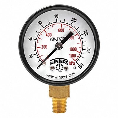 J1378 Gauge Pressure 2in. 0 to 160 psi