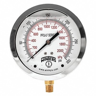 J1383 Gauge Pressure 4in. 0 to 300 psi