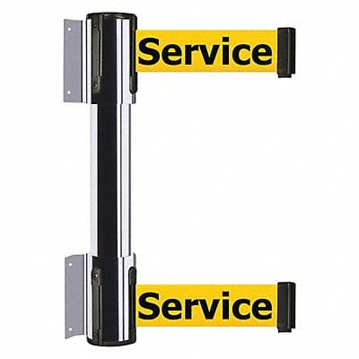 Belt Barrier Out Of Service Pol Chrome