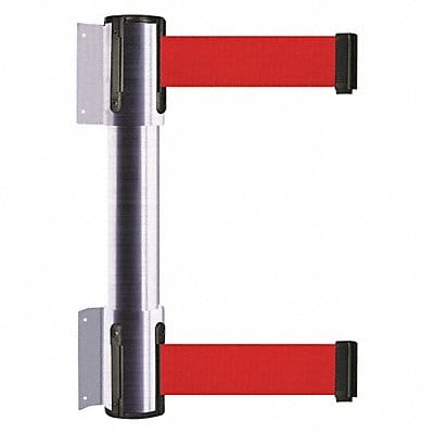 Belt Barrier 2 inW Satin Chrome