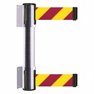 Belt Barrier Satin Chrome