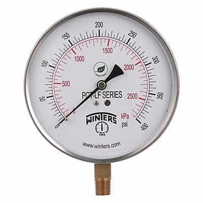 Gauge Pressure 4-1/2in. 0 to 400 psi