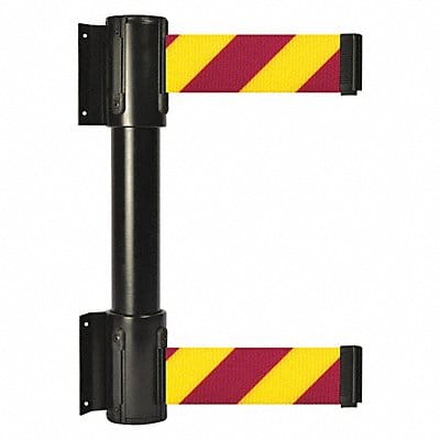 Belt Barrier Magenta/Yellow Diag Stripe