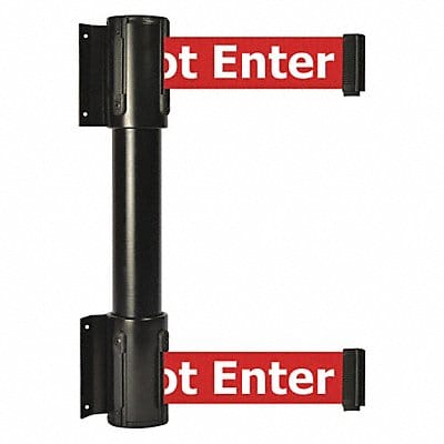 Belt Barrier Caution-Do Not Enter Black