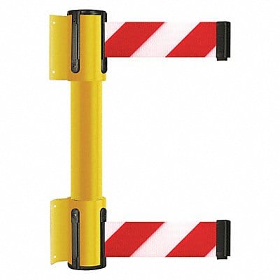 Belt Barrier Red w/White Stripe 2 inW