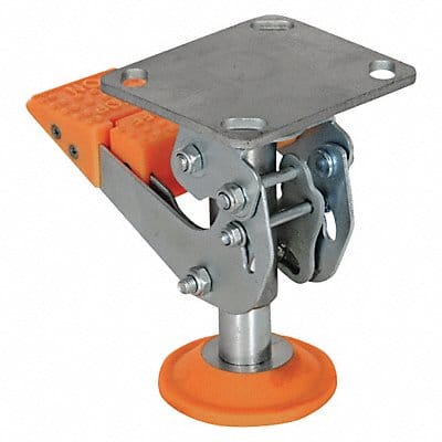 Abrasion-Resistant Nonmarking Floor Lock