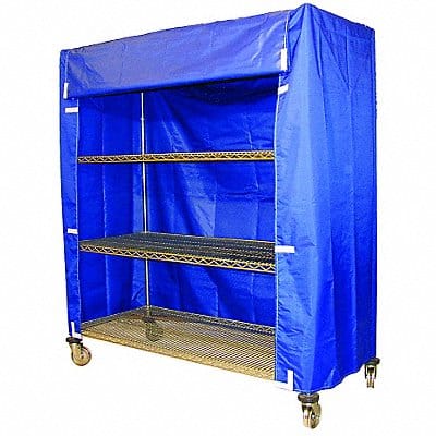 Cart Cover 48x18x62 Blue Nylon