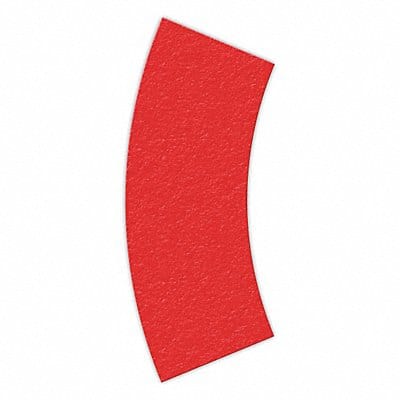 Floor Tape Red 2 1/2 inx6 in Arc PK25