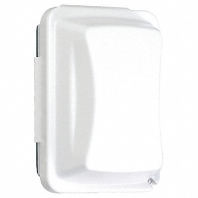 In Use Weatherproof Cover 4 In White