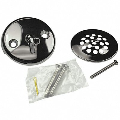 Bathtub Trip Lever Finish Kit Silver