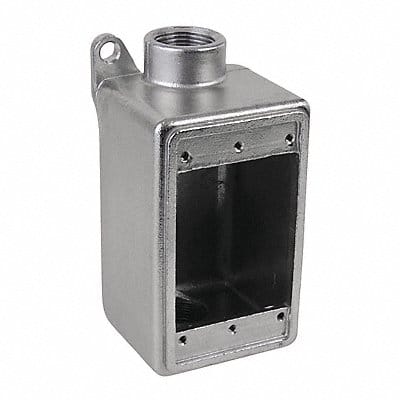 Weatherproof Box 2Inlet 2.67 x6.3 x2.83