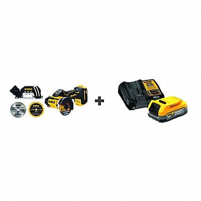 Cut-Off Tool Battery and Charger Kit