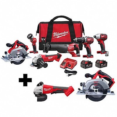 M18 6Tool Kit M18 Grinder M18 Circ Saw