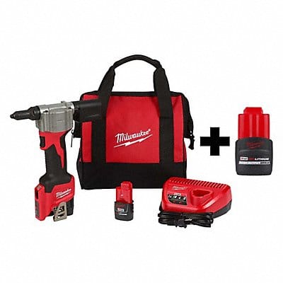 M12 Rivet Tool Kit M12 CP2.5 Battery