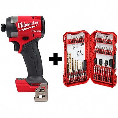 Impact Driver and Bit Set 5.0Ah 18.0V