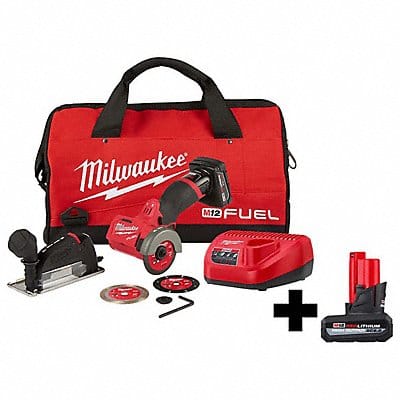 M12 FUEL 3 Cut Off Kit 5.0 Battery