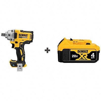 Impact Wrench Cordless Compact 20VDC