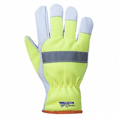 Glove A4 Insulated Hi Vis Large PR