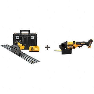 Cordless Track Saw Kit w/ Bonus Grinder